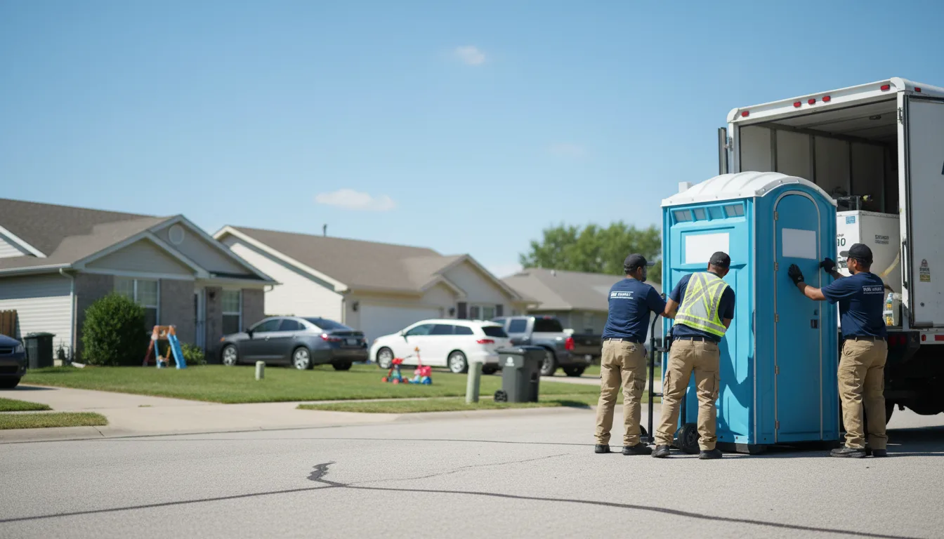 Standard Porta Potty Rentals in Schererville, IN near me